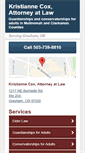 Mobile Screenshot of greshamelderlaw.com